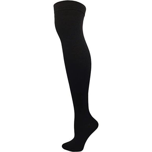 KNEE High Socks Lace Long Warm Stockings Boots Dress Casual Winter Fall NWT - Picture 2 of 8